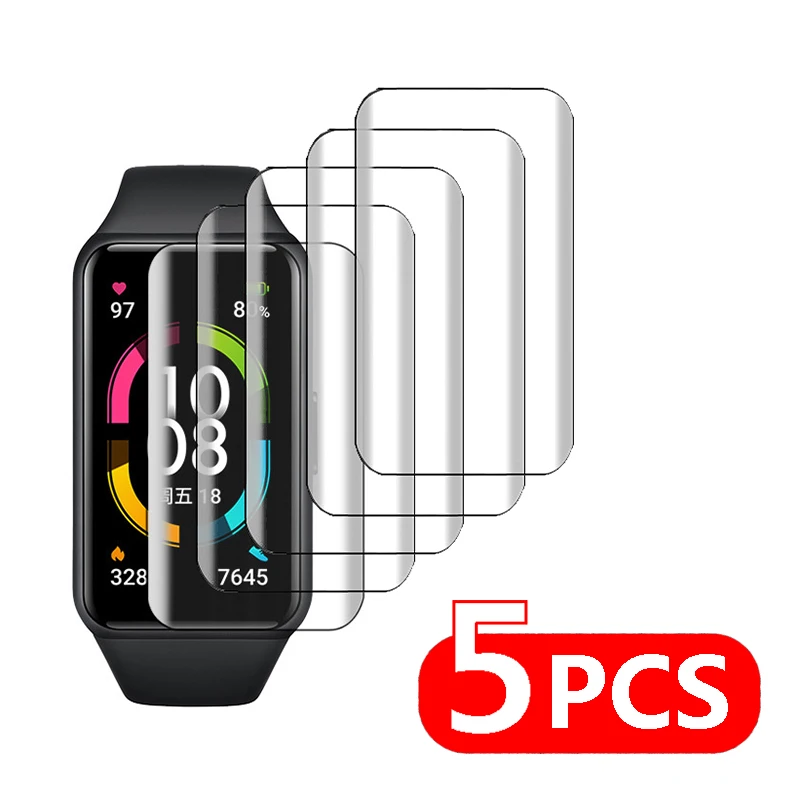 

Гидрогелевая Защитная пленка для Huawei Honor Band 6, 1/5 шт.