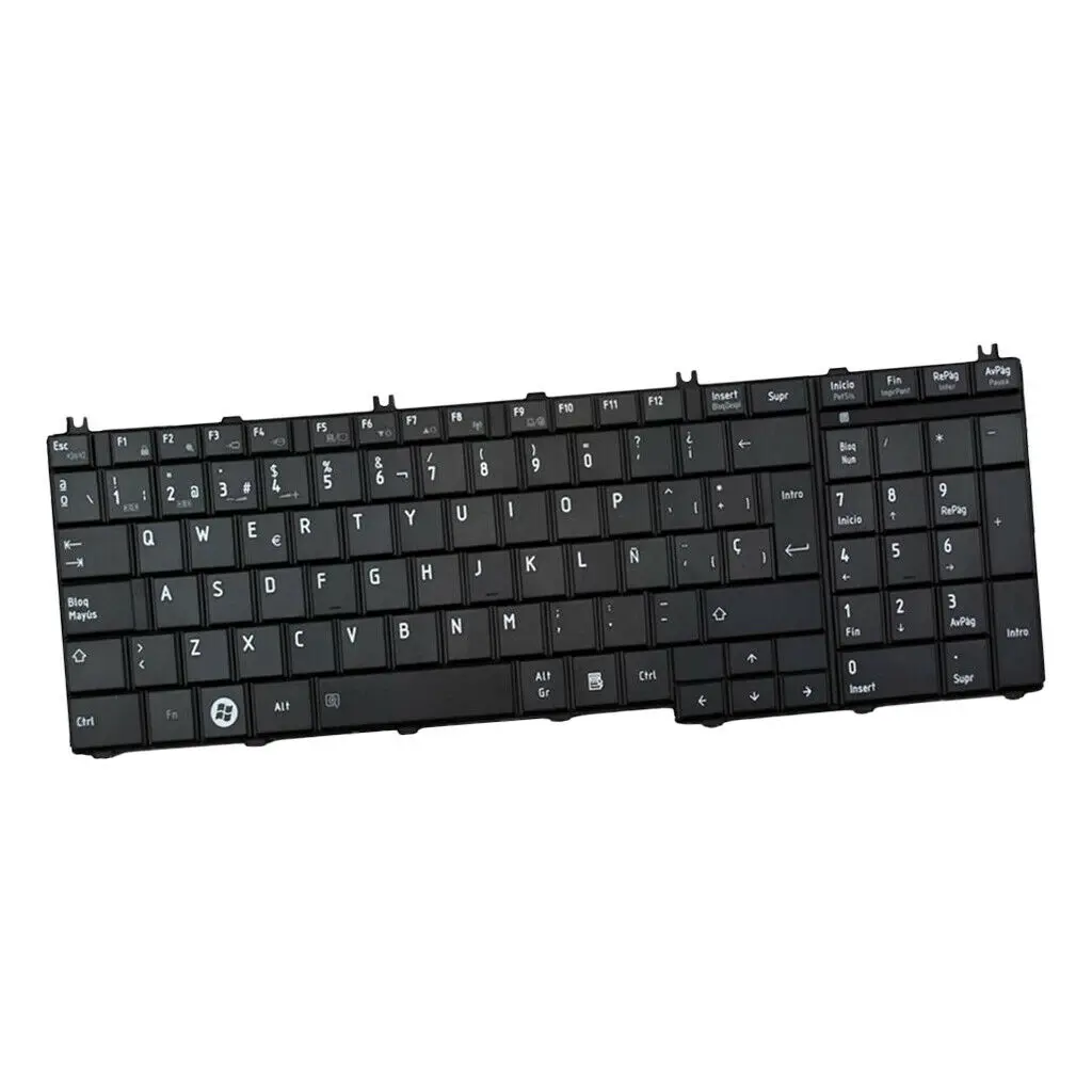 Испанский SP Клавиатура для ноутбука Toshiba Satellite C650 C650D C655 C655D C660 C660D