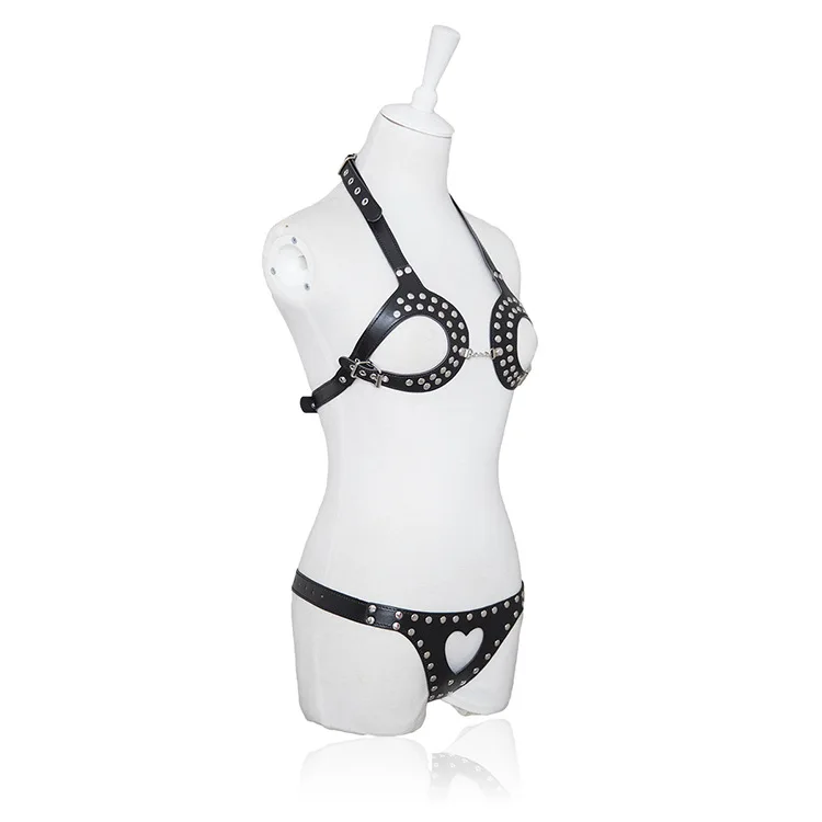 Wholesale Adult Toy Leather Plastic Corset Queen Play Props Sexy Flirting Bound