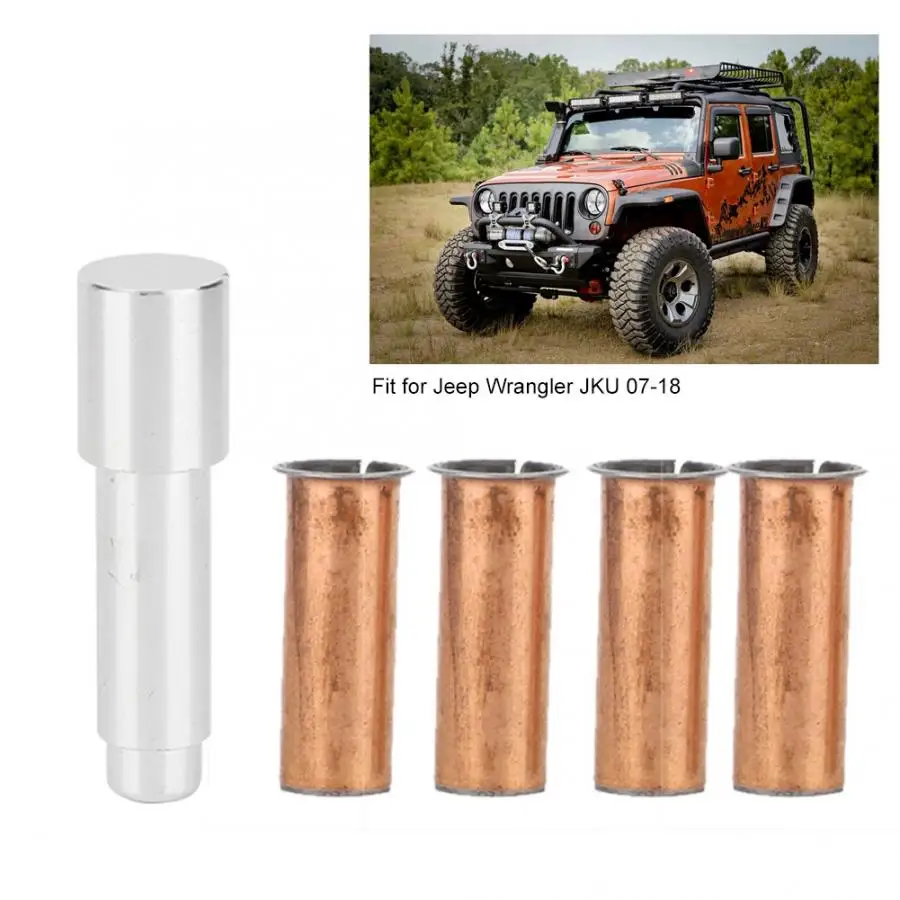Автомобильной изменение железная дверная петля Pin комплект подходит для Jeep Wrangler JKU 2007 2008 2009 2010 2011 2012 2013- детали для автомобильных дверей