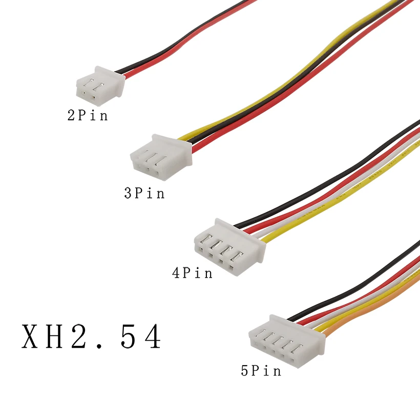 20 шт./лот XH-2.54 Американская классификация проводов 2р 3P 4 5 6P 7P 8 9P 10Pin коммутационным