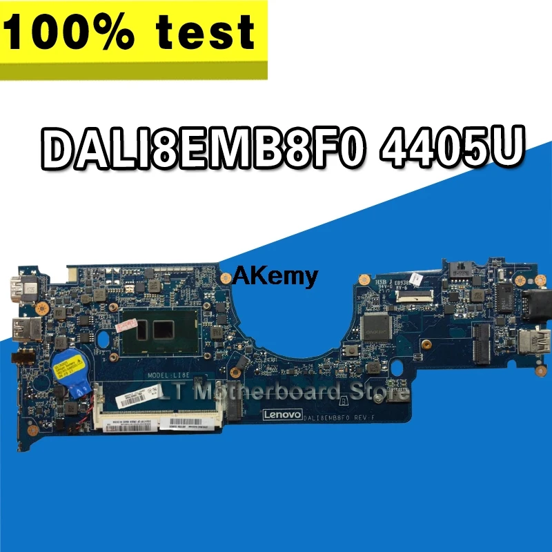 DALI8EMB8F0 FRU 01AV956 для lenovo ThinkPad YOGA 11E материнская плата для ноутбука процессор 4405U DDR3L