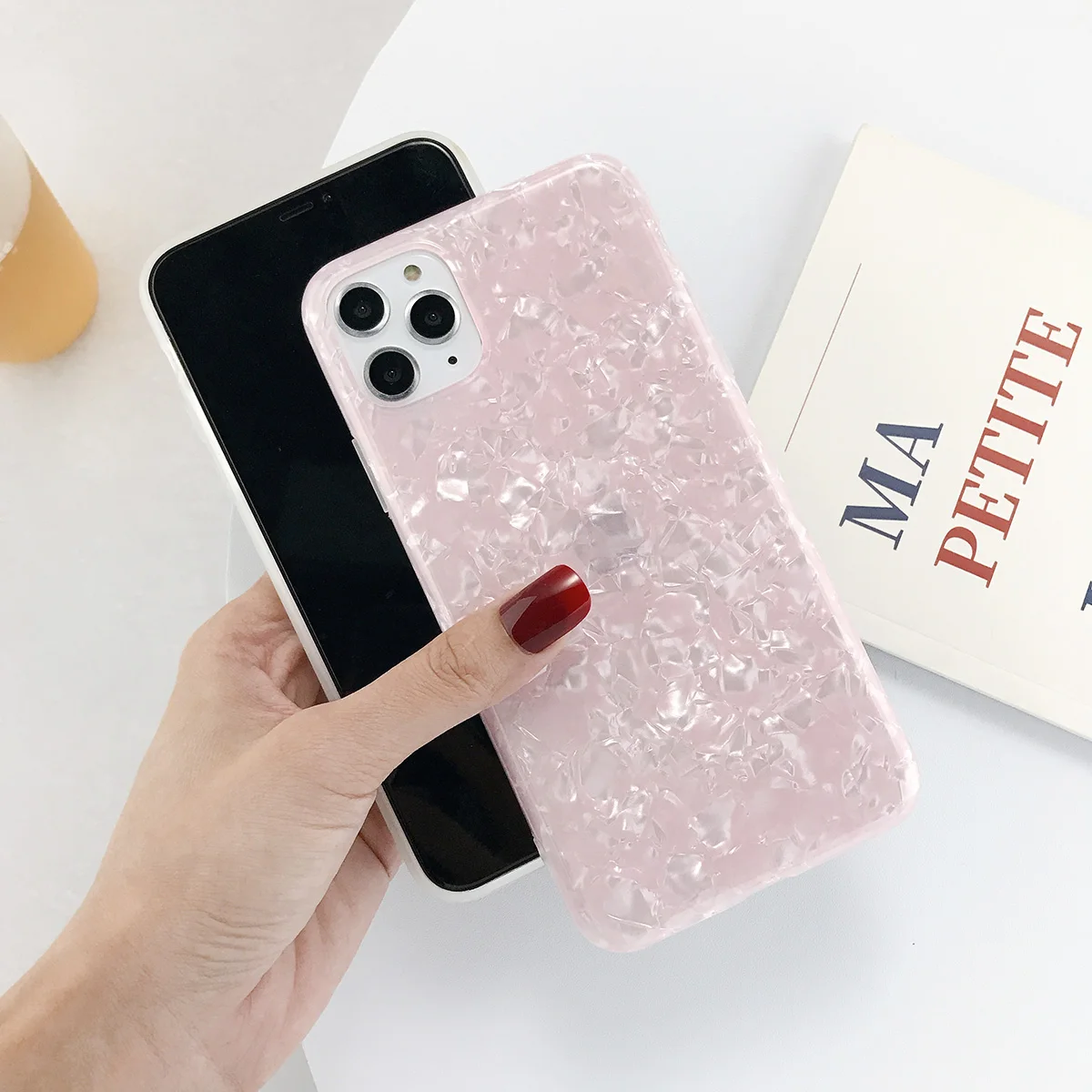 Lovebay блестящая раковина для iPhone 11 Pro 6 6s 7 8 Plus X XR XS Max чехол для телефона прекрасный мягкий IMD Для iPhone X чехол для телефона сумки