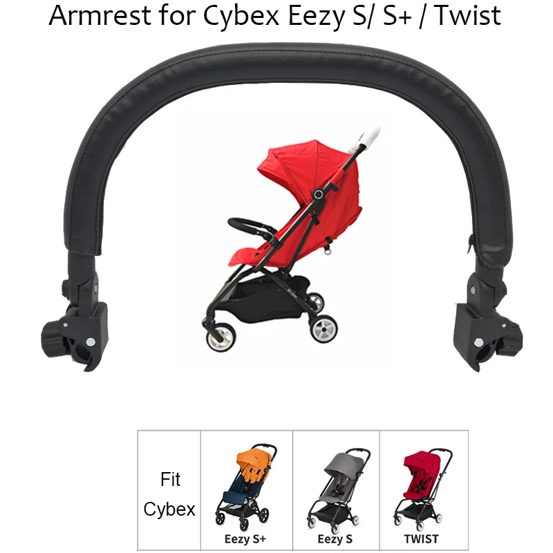 Stroller Accessories Armrest For Cybex Eezy Handrest Bumper Handrail High Quality Pu Leather For Cybex S Twist Buggy Accessories Strollers Accessories Aliexpress