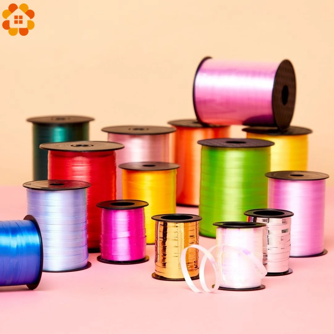 

1PC/250Yard Colorful DIY Balloon Ribbons Curling Balloons Ribbon Birthday Wedding Party Decoration Ribbon Accessories Supplies