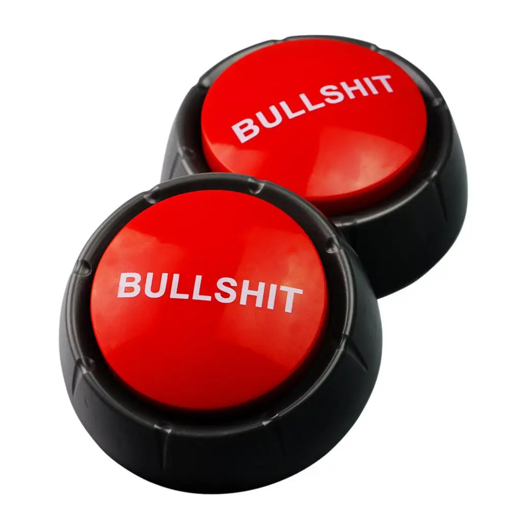 

MeterMall Bullshit Loudspeaker Button Music Box Action Figure Toys Funny Gift Toy