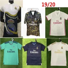 19 20 Real Madrideses Футбольная Футболка Benzema JOVIC Modric Sergio Ramos Bale HAZARD ASENSIO спортивные футболки для взрослых
