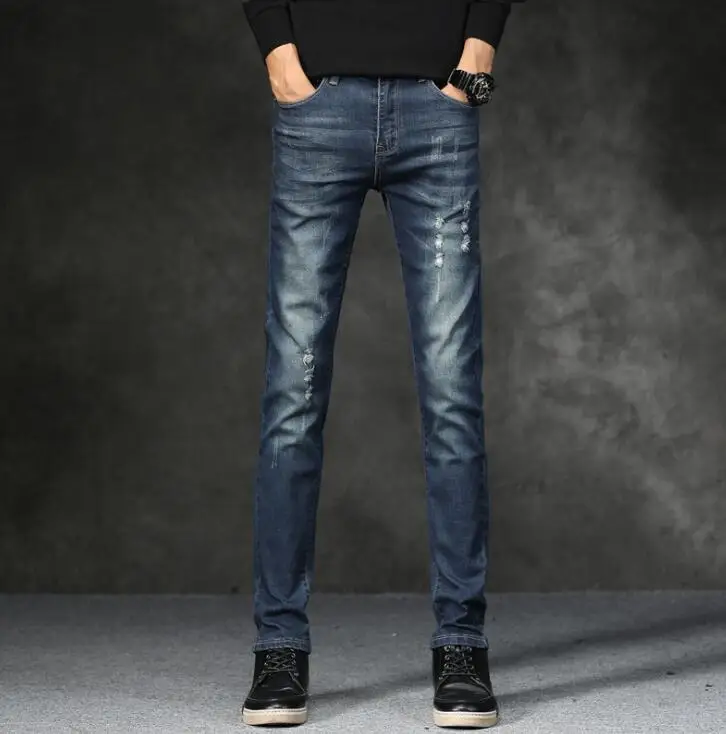 Kaufen 2019 Top Qualität Rabatt Männer Jeans Auf Heiße Verkäufe Günstige Männer Mode Lange Hosen