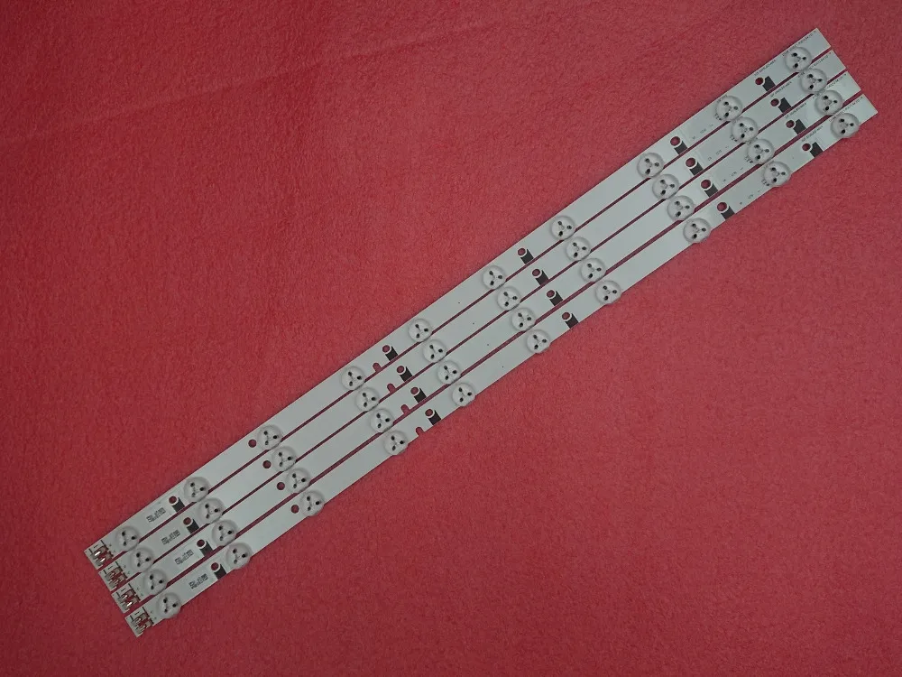 

New Kit 4pcs/set 10LEDs 580mm LED backlight strip for UE32EH5007K UE32EH5000KX D1GE-320SC1-R3 R2 32F-3535LED-40EA BN96-24146A