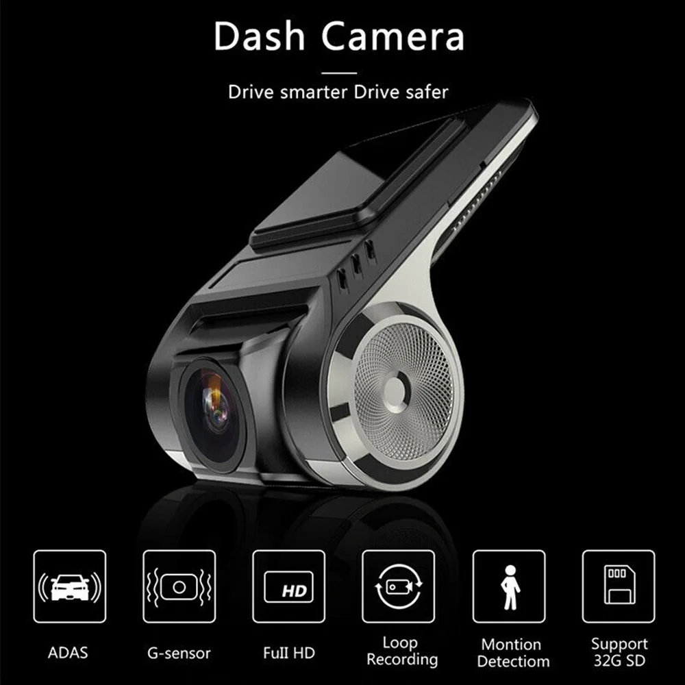1080P Wi-Fi gps Камера автомобиля тире экшн-камера DVR(устройство цифровой записи видео Регистраторы Ночное видение g-датчика ADAS-Ная новинка и высокое качество
