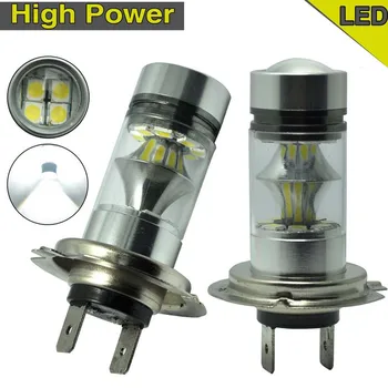 

Lights LED Fog Lights 12-SMD DRL Driving 12V 750LM 1pc. 1x 60W 6000K Super