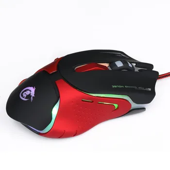 

Ergonomic Wired Gaming Mouse 6D LED USB Computer Mouse Gamer Mice Silent Mause With Backlight For PC Laptop #E15