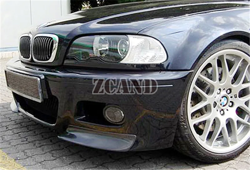 Сплиттер для губ переднего бампера из углеродного волокна CSL BMW E46 M3|Обвесы| |