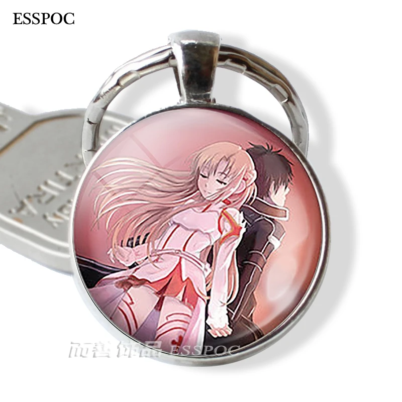 Меч искусство онлайн подвеска брелок Kirigaya Kazuto Yuuki костюм Asuna для косплея