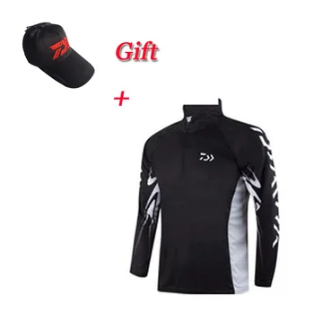 

2020 New Outdoor Sporting Hiking Clothing Men Hiking Shirt Summer Breathable Anti-uv Quickly Dry Shirt clothing free cap