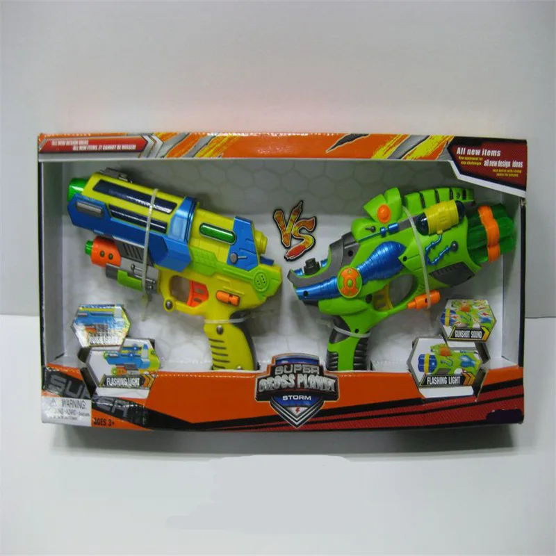 

Electric Sound And Light Toy Gun Pistol Type Boy Toy Weapons Space Gun Multi-functional Electric Gun