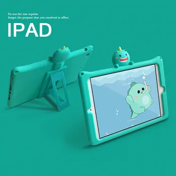 

For iPad 9.7inch 2018 2017 Case Silicone Cartoon Smart Cover for iPad Air 1/2 Mini 1/2/3/4/5 IPad 2/3/4 Air 10.5 Pro 9.7 Fundas