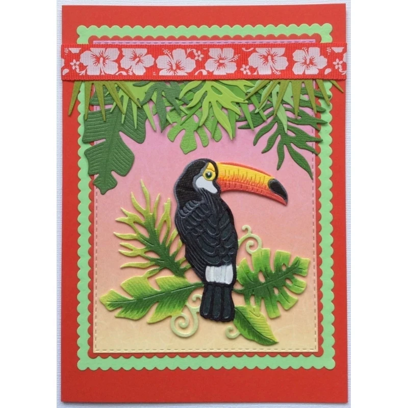 LLove CCraft Toucan 2019 новые металлические Вырубные штампы Скрапбукинг для изготовления