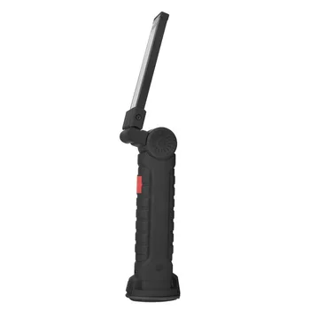 

Folding USB Charging COBLED Work Light Red Light Strong Emergency Flashlight Inspection Light Useful