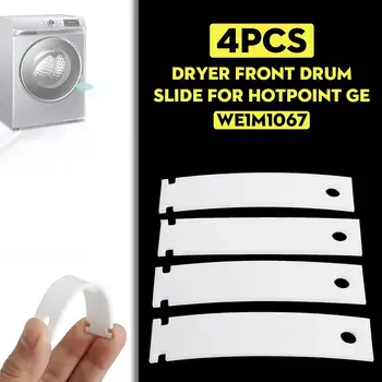 

4pcs WE1M1067 Cloth Dryer Top Bearing Glide Replacement Accessories For GE