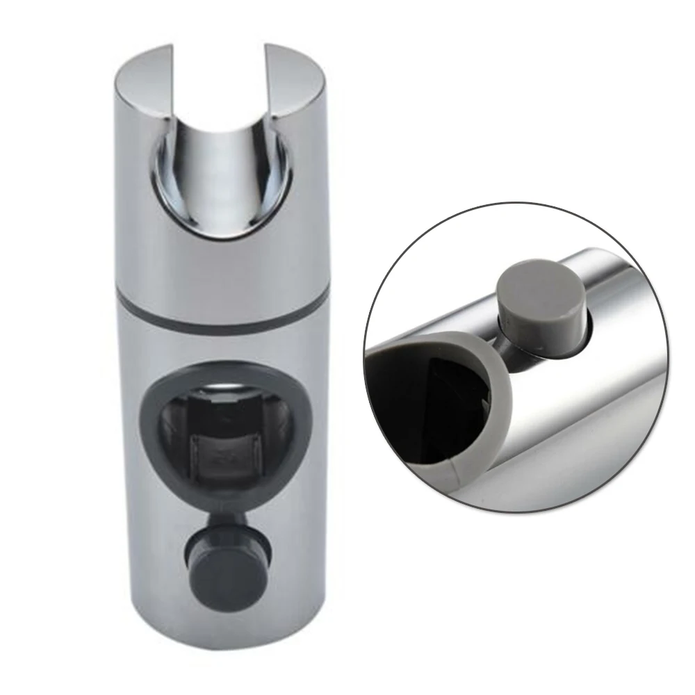 1X Shower Head Holder Universal Adjustable Shower Head Holder Lifting Rod Sliding Mounting Bracket