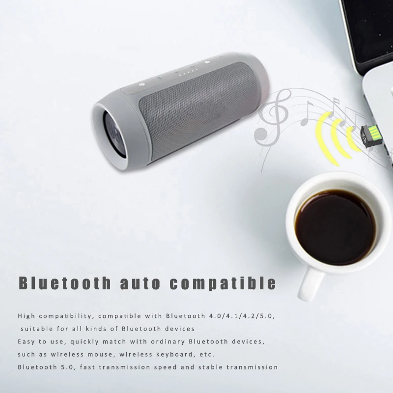 Cewaal 2 в 1 Мини Портативный Bluetooth 5,0 аудио приемник передатчик USB адаптер с драйверами CD для беспроводного Bluetooth устройства