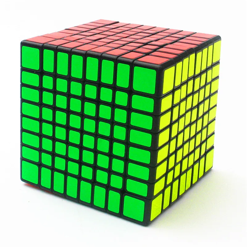 YuXin HuangLong 8x8x8 Высокое качество Безопасный ABS пластик волшебный куб быстрый ультра-Гладкий 8x8 скоростной пазл кубический интеллект детские игрушки