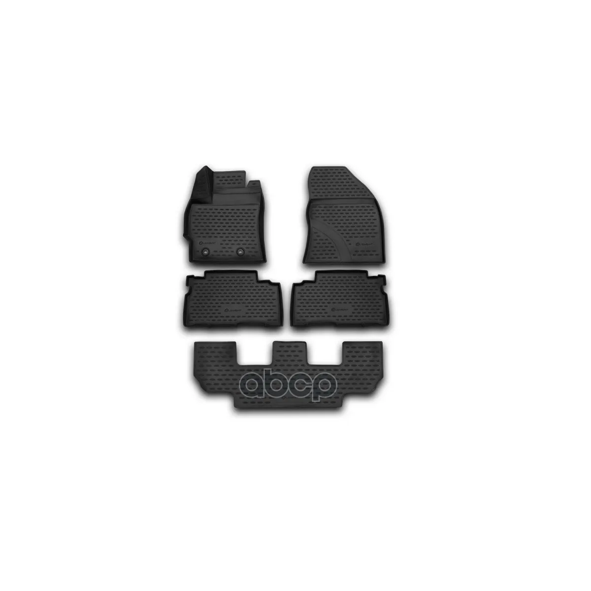 Коврики 3d В Салон Toyota Verso, 2013- 5 Шт.(Полиуретан) ELEMENT арт. NLC.3D.48.61.210k