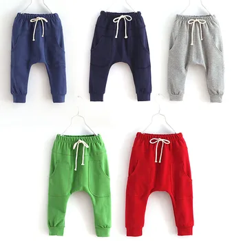 

2-7Y Baby Pants Kids Pants for a boy Children Sports Trousers Slacks Bottom Sweatpants For Boys