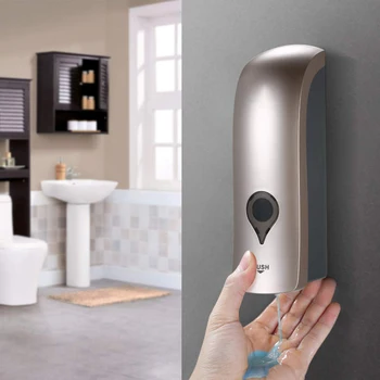 

300 ML Soap Dispenser Shower Gel Liquid Shampoo Dispenser Holder For Hotel Home Soap Dispenser Wall Mounted Single Head Wall