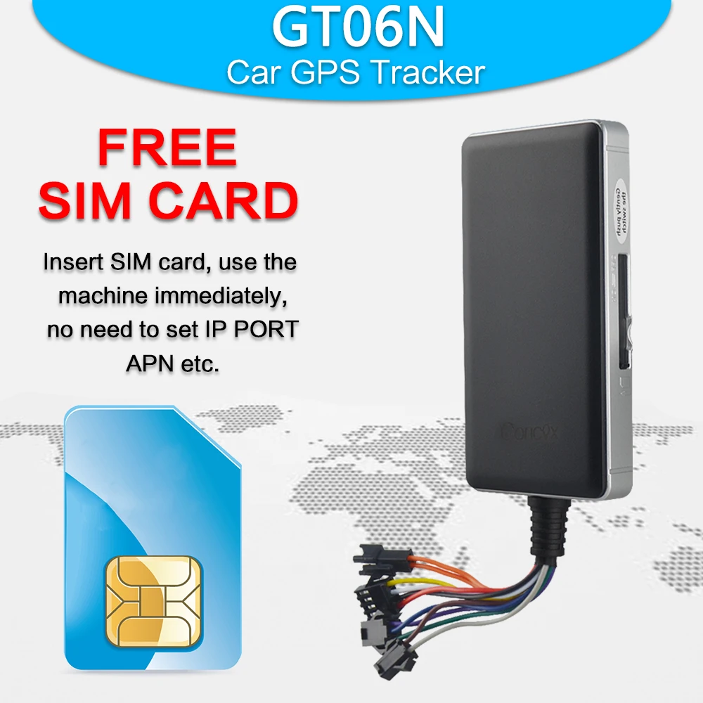 Concox Gps Tracker Gt06n For Vehicle Gps Tracker Voice Monitoring