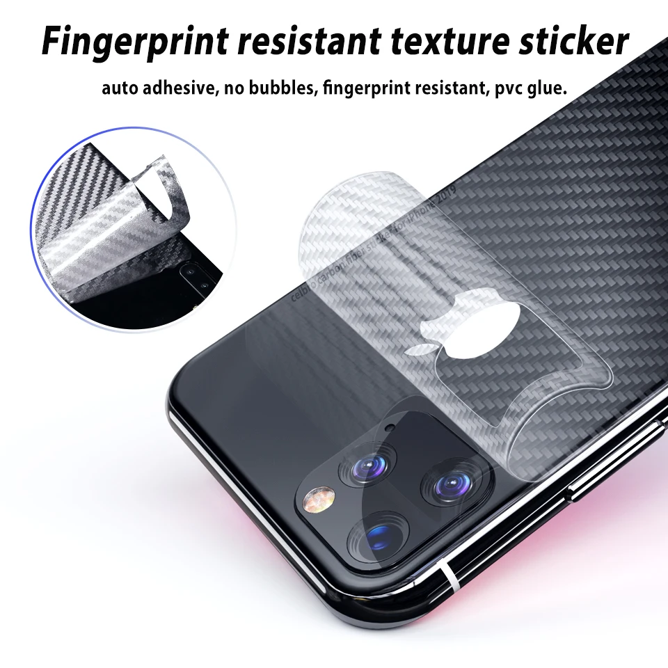 Углеродная наклейка для Iphone 11 Pro Max Защитная пленка для задней панели для Iphone 11Pro X XS Max XR Iphone11 защитная пленка Easyskinz