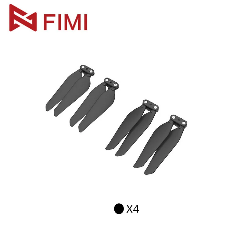FIMI X8 SE оригинальные 4 шт./8 шт. пропеллеры черный белый RC Квадрокоптер запасные части складные пропеллеры FIMI X8 SE аксессуары - Цвет: Black4
