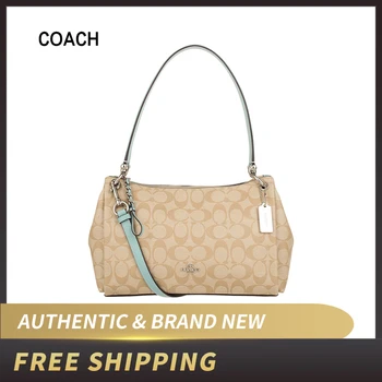 

Authentic Original & Brand New Coach F73177 Signature Mia Shoulder Bag PVC Bag