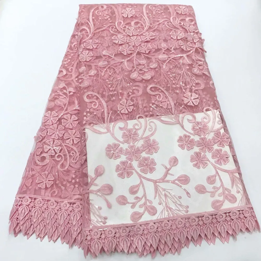 2019 вышивка французские блестки швейцарская сетка высокое качество Нигерийский