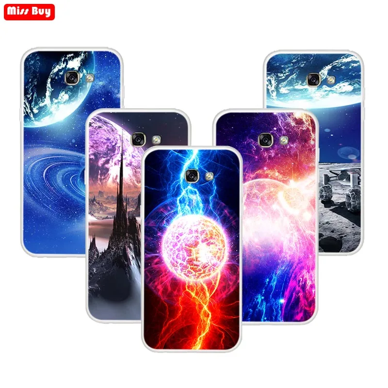 Силиконовый чехол для телефона s samsung galaxy A5 A7 A3 2017 A6 A8 Plus A9 2018 мягкий тонкий с