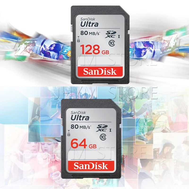 Sandisk ultra sd-карта 128 Гб карта памяти 64 Гб тарджета sdcard Сан диск карта памяти 32 Гб 128 sd карта kaarten karty