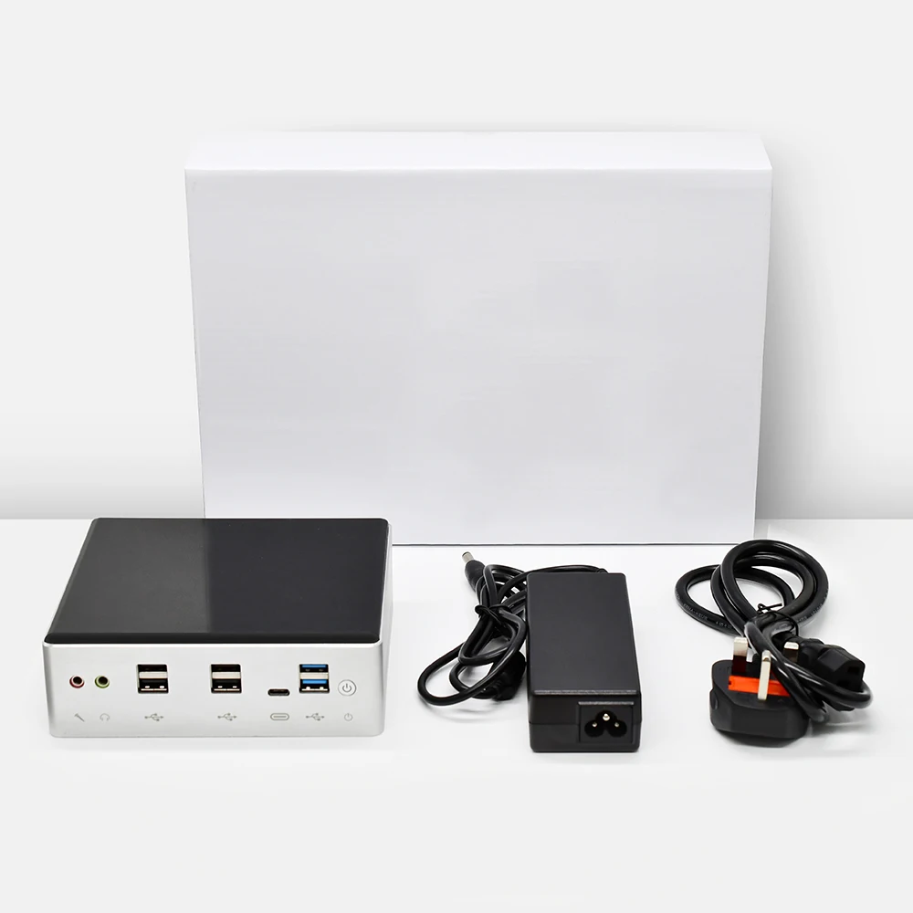 2020 Новый 10th Gen 2 Lan Мини ПК Intel i7 10510U i5 8250U 4 Core * DDR4 M.2 NVMe NUC компьютер Win10 Pro Linux Wi Fi USB C DP