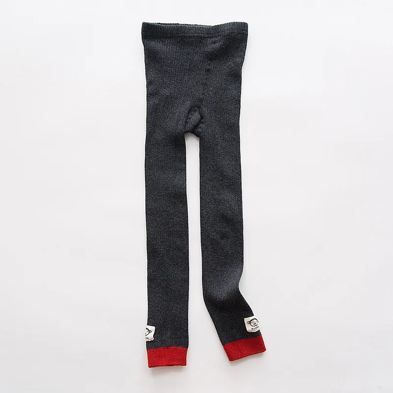 C555 Dark gray - TJ Новые детские хлопковые леггинсы на осень и зиму, для мальчиков и девочек, для малышей, модный мультяшный медведь, спортивные штаны для детей, высокое качество, подарки, CN - Цвет: C555 Dark gray - TJ
