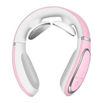 

Electric Pulse Neck Massager Cervical Traction Collar Therapy Pain Relief Stimulator Guasha Acupuncture Cupping Patting Massage