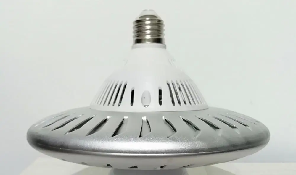 E27 Светодиодный лампа, 30 Вт, 40 Вт, 50 Вт 80 Вт 100 Вт UFO арома-Лампа 220V лампы для дома фабрика освещения для студии фотографии - Испускаемый цвет: Silver