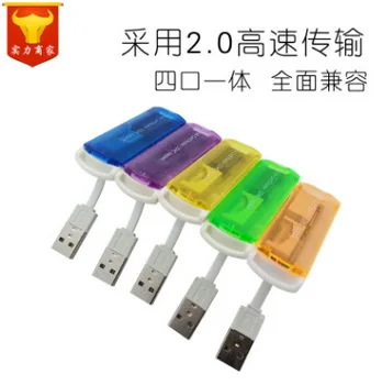 

Cooling Card Reader TF Card Memory Card Card Reader Multi-functional High-Speed USB2. 0 Card Reader