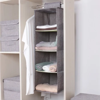 

Household Creative Hanging Organizer Drawer Box Holder Cloth Underwear Bra Woman Towels Storage Supplies Wardrobe Closet Case