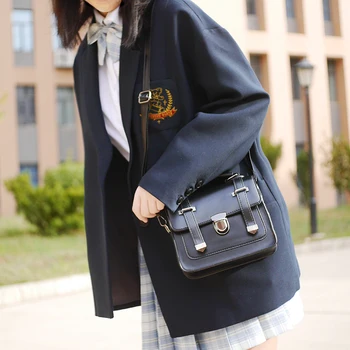 

JK Uniform Bag College Style Hand England Retro Cambridge Satchel Japanese- Style Students Commuting Mini Bag