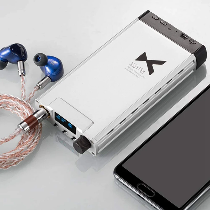 XDuoo XD 05 Plus Portable o DAC Amplifier Headphone AMP Dual Interchangeable Op Amp 32Bit 384 KHz HiFi Portable DSD