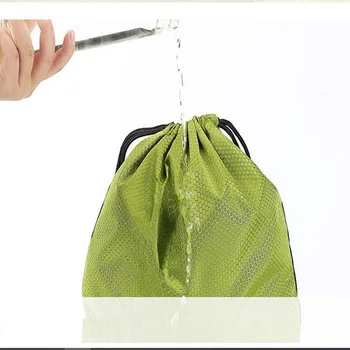 

2pcs Oxford Fabric Drawstring Bag Shoes Travel Portable Organizer Toiletry Bag Case Clothes Backpacks Waterproof Shopping Bag