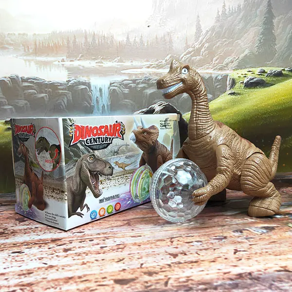 Triceratops с 3D подсветкой динозавр звук ходьба электрическая Интерактивная