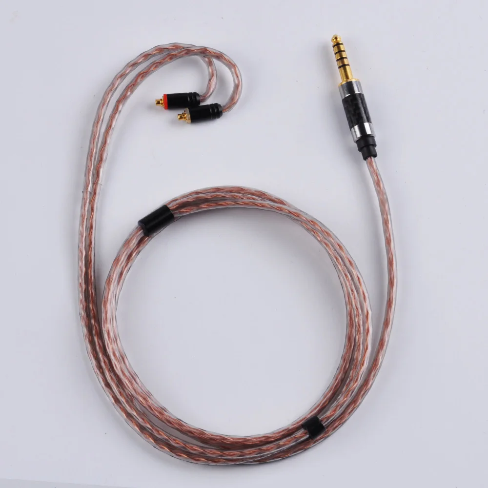 Yinyoo Золотое сокровище кабель 2,5/3,5/4,4 мм сбалансированный кабель с MMCX/2pin разъем для LZ A6 AS10 ZS10 ZS5 ZST TFZ QT2