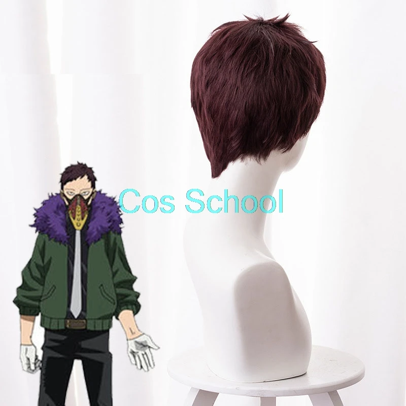 Cos School Boku No Hero Academy comparment Косплей Маска мой герой Academy comparment парики ПВХ латексная маска реквизит аксессуары