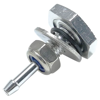 

New Turbocharger Metal Pipe Boost Hose Nipple Turbo Vacuum Vac Gauge Fitting Connector